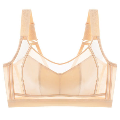 [The upper body is really slim and stylish! ! 】BE cup optional ~ Autumn and winter new honeycomb cup large size underwear, breathable and not sweaty, adjustable double shoulder straps, beautiful and comfortable! 