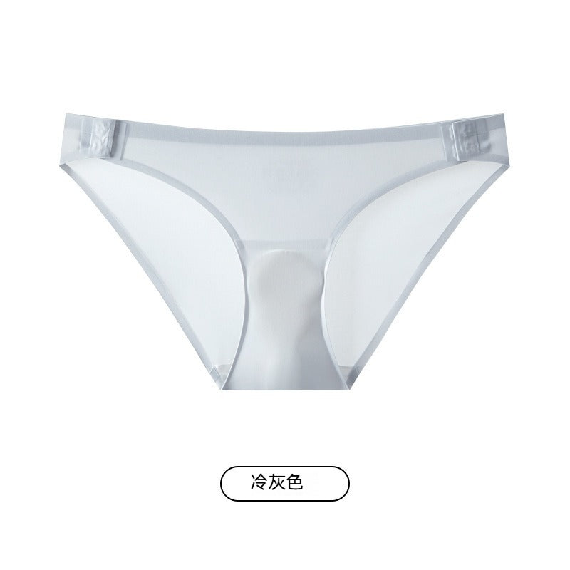 【超薄免脫無痕】防尷尬綫乳膠蠶絲抗菌運動瑜伽健身透氣女士三角内褲