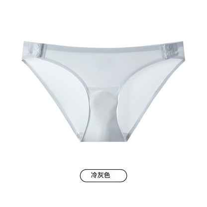 【超薄免脫無痕】防尷尬綫乳膠蠶絲抗菌運動瑜伽健身透氣女士三角内褲