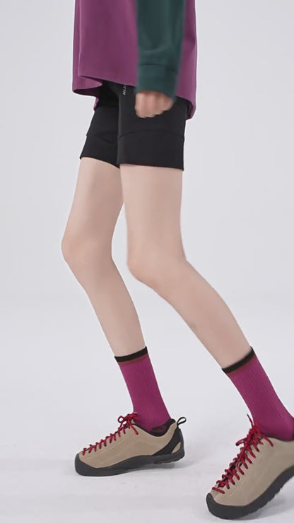 超值組合價【優質美利奴羊毛】冬天擺脫腳冷煩惱！徒步/登山必備~新款吸濕排汗防滑毛圈中筒襪