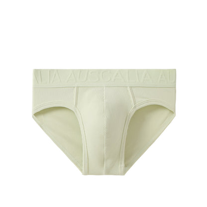 【質感純棉系列】2026春夏新款浮雕印花U凸囊袋男士三角内褲